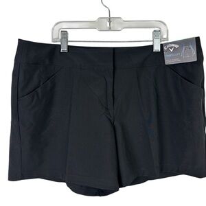 Callaway NWT Black Truesculpt Shorts Tailored Design Size 8